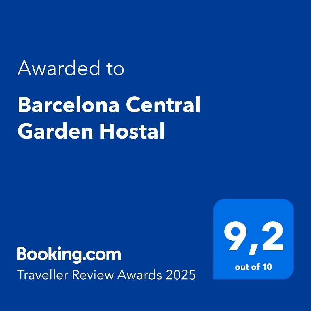 Hostel Barcelona Central Garden Hostal